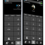 Smartphone App der 3CX Telefonanlagen